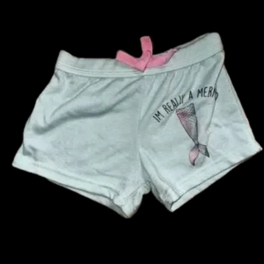 I'm really a mermaid gently loved girls 5y shorts perfect for summertime fun - Picture 1 of 6